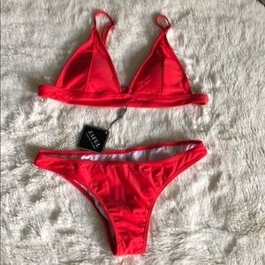 Bright Red Bikini